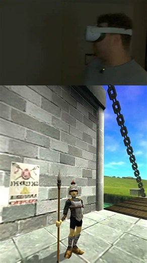 The Legend Of Zelda Ocarina of Time in VR is INSANE! #zelda #gaming #games