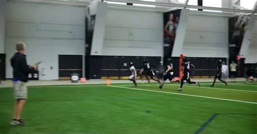 NEW: Colorado QB Julian Lewis tackled a player during a fight at today’s spring practice.Juju then gets up, claps, and screams “I love that shit.”Coach Prime’s program continues to have fights daily throughout the spring… 😳