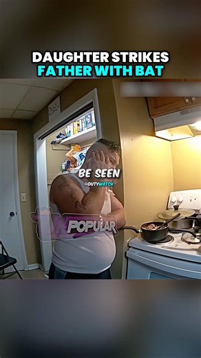 Daughter Strikes Father With Bat 😬