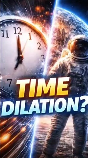 Reality of Time Travel! Time Dilation explained #science #astronomy#astrophysics #physics#timetravel