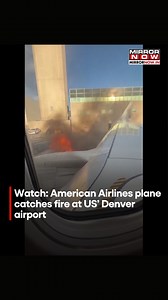 Watch: A Boeing 737-800 carrying 172 passengers and six crew members caught fire while taxiing to a gate at Denver International Airport on Thursday, forcing an emergency evacuation onto the aircraft's wing, officials said. The plane had been diverted mid-flight due to engine vibrations before landing safely. The Federal Aviation Administration (FAA) said the American Airlines flight 1006 was traveling from Colorado Springs to Dallas-Fort Worth when the crew reported engine trouble. Upon landing