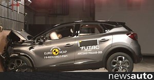 Renault Captur PHEV: Αρίστευσε σε crash test (video)