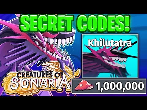 Creatures of Sonaria 👽 CODE!
