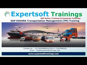 SAP S4HANA Transportation Management Corporate Training | SAP S4HANA TM Training