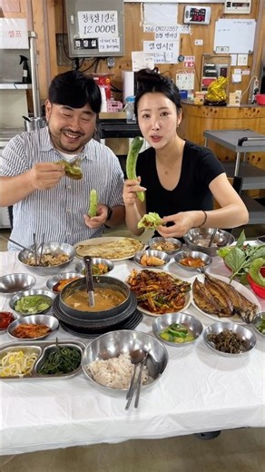 파주 양주 경계선 농사짓는 오이 청국장 한상 #유명식당 엄니 김치만 먹어도, 이집 맛을 알수있는데#파주맛집 #양주맛집 #청국장 #고양맛집