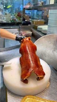 😍 The Most Satisfying Roast Pork Cut! #usa #foryou #shorts