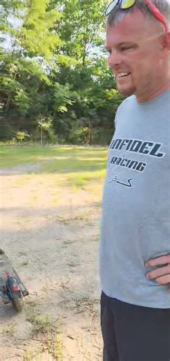 Marshall Monnig and his awesome JR dragster. Gravelrama IOK 4 Wheelers Big Money race RacingInTheDirt.com | World Sand Drag News WSDN