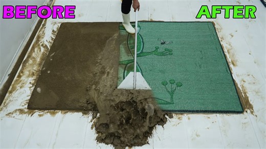 🧹 Mesmerizing ASMR Timelapse – The Most Satisfying Carpet Cleaning Ever!