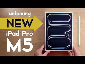 iPad Pro M5 Unboxing! What's inside + what's new