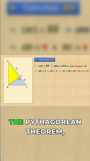 This Perpendicular Line Trick Solves Everything #geometry #mathclass