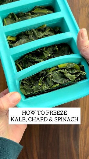 17K views · 9.2K reactions | Did you know you can freeze greens like...