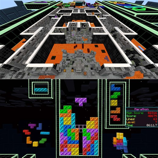 Minecraft x Tetris DLC Released, Offers New Dungeon Crawling Adventure