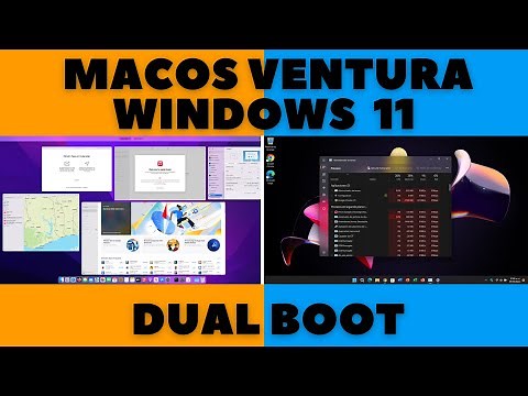 macOS Ventura x Windows 11 Dual Boot Hackintosh