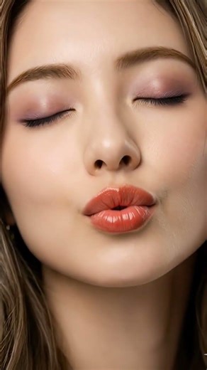 AI美女キス顔。最後までしっかり見て。 #kiss #キス顔 ＃AI美女 ＃AIgirl