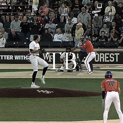 Chase Burns: Wake Forest Pitcher Crashout Highlights