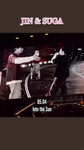 Sin is back!!! #bts #jin #suga #seokjin #yoongi