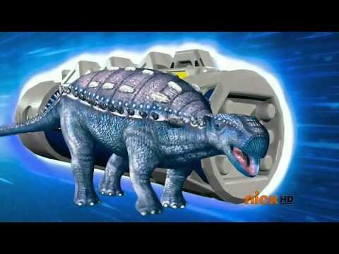 Power Rangers Dino Charge The Power Rangers summon their Zords