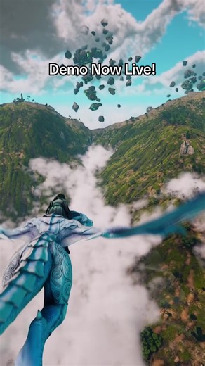 You can play the Guardians of the Wild Sky demo now! This is our first public release and a special soft launch ahead of Steam Next Fest that starts on Feb 23 - March 2. Go to our Steam page to gain access to the demo today. #survivalgame #videogame #multiplayer #coop #dragons