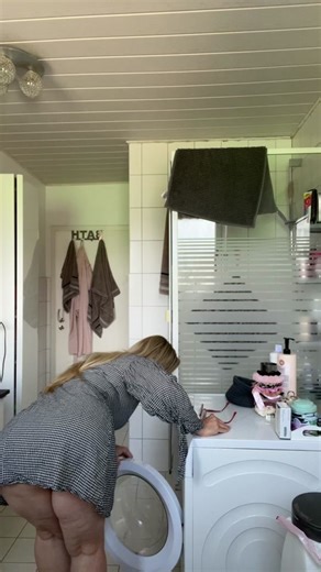 Housewife's Efficient Wash Day Routine for Fresh Laundry