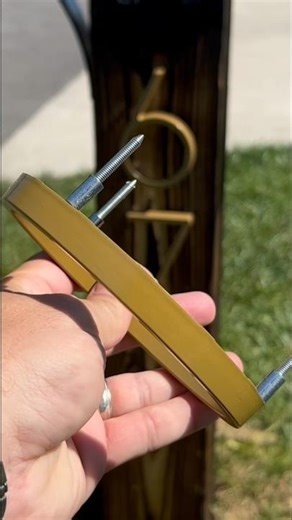 How to Install Modern Floating House Numbers #shorts #howto