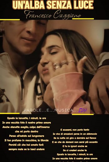 Francesco Caggiano - Un'Alba Senza Luce: Parole e Musica