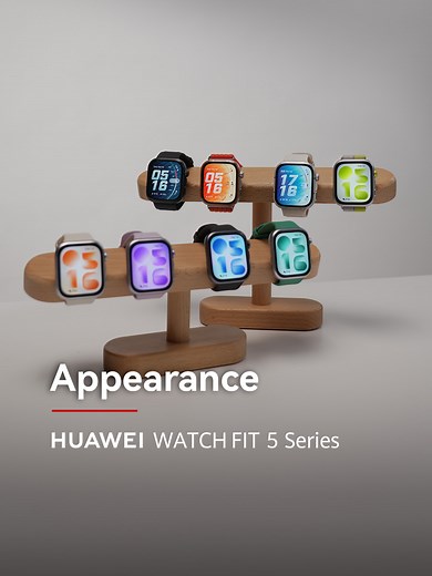 HUAWEI WATCH FIT 5 Series — Finish, Form & Details