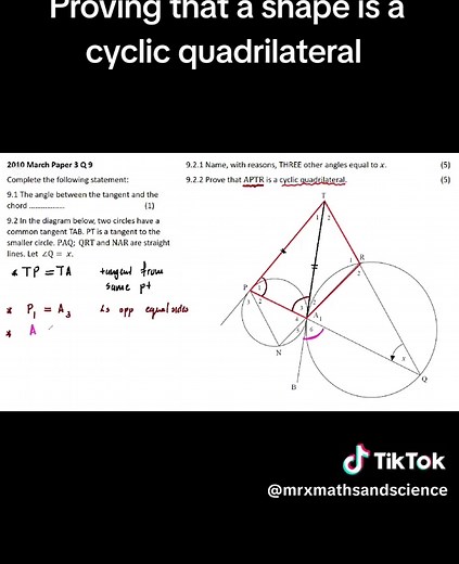 Proving a cyclic quadrilateral in Euclidean Geometry