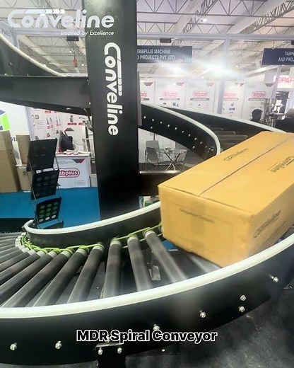 24V DC MDR Roller Spiral conveyor/Vertical spiral conveyor #materialhandling #automation #conveyors