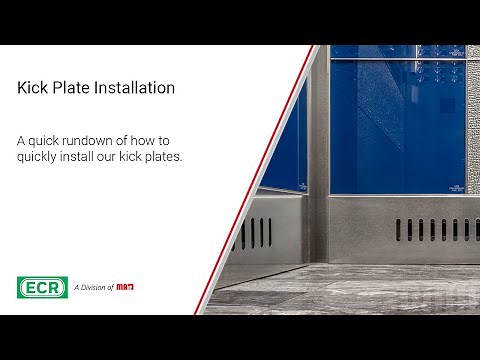 Kick Plate Installation