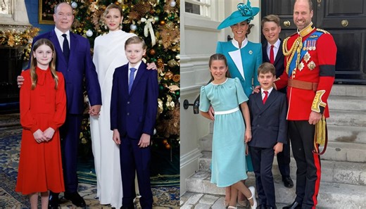 Princess Charlene follows in Kate Middleton's footsteps as she rings in 2026