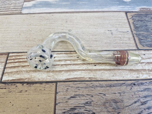 Vintage Multicolor Glass Chillum Pipe – Handmade Artisan Collectible – Boho Decor Display Piece – Smoking Accessory - Etsy