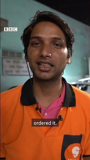 Gig workers strike: The dangerous race to deliver food in 10 minutes | BBC News India