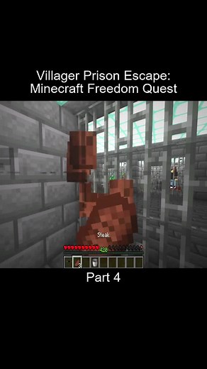 Part_4 Villager Prison Escape Minecraft Freedom Quest