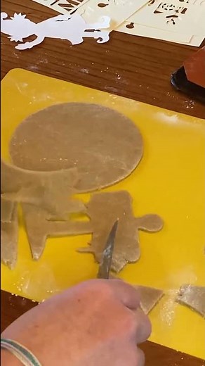 The North Pole Sign Cut From the Cookie Template made with ‪@Cricut‬ Design Space