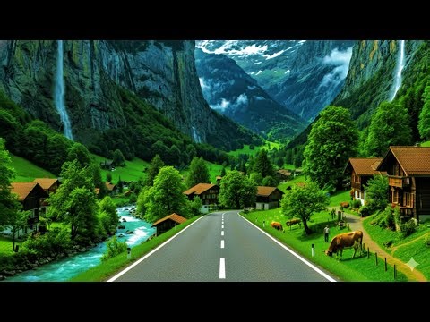 🍂 From Green to Gold 🍁 | Late Summer to Early Autumn Drive in the Swiss Alps (4K)