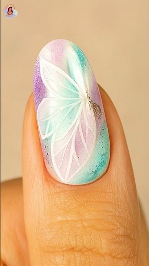 NAIL ART TUTORIAL The Viral Butterfly Wing Look You Need