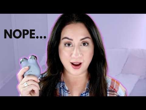 My Brutally Honest Review of the NuFace Mini+ Microcurrent Device, Before and After, 90 Day Results!