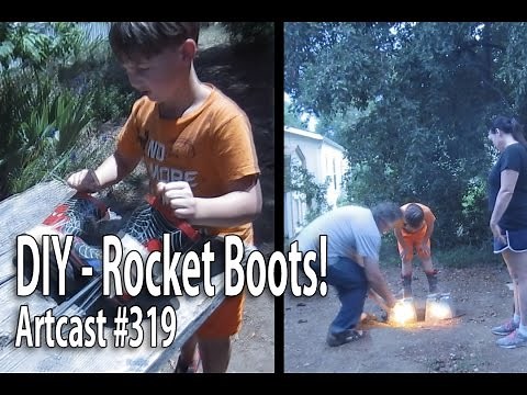 Rocket Boots - DIY Fly Like Iron Man!