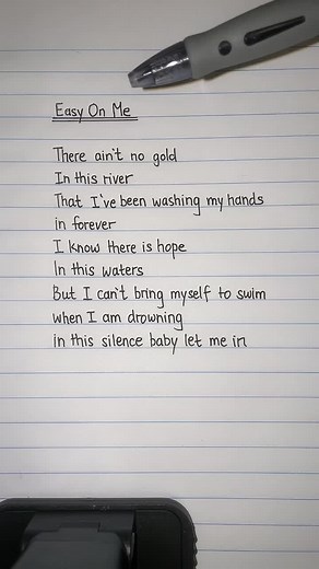 Easy On Me - Adele Karaoke Sing Along