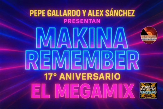En mayo hicimos el megamix del 11 aniversario de punto de encuentro makinero y en esta ocasión el 17 aniversario de makina remember como pasa el tiempo. 17 años de historia espero que os guste. muchas gracias familia seguimos con la cultura de los megamixes.#sistema3 #chimobayo #PacoPil #makinaremember #remember #megamix #makina #los90s #Los2000s #puntodeencuetromakinero | makina remember