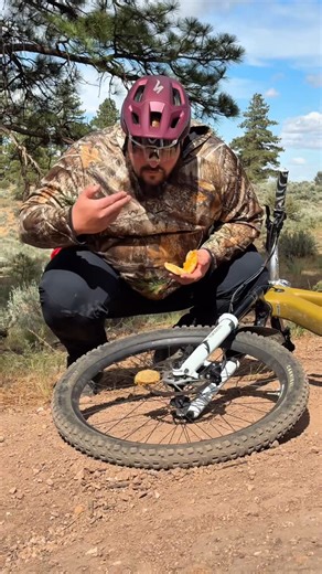 Nrml Mtber on Instagram: "Cooking A Fresh Hot Meal On The Go When Youre Riding #comedy #mtb #cooking #bike #downhill #ebike"