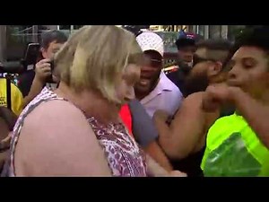 Woman punched during Thurman Blevins police shooting protest in Minneapolis