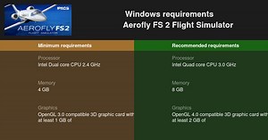 Aerofly FS 2 Flight Simulator System Requirements — Can I Run Aerofly FS 2 Flight Simulator on My PC?