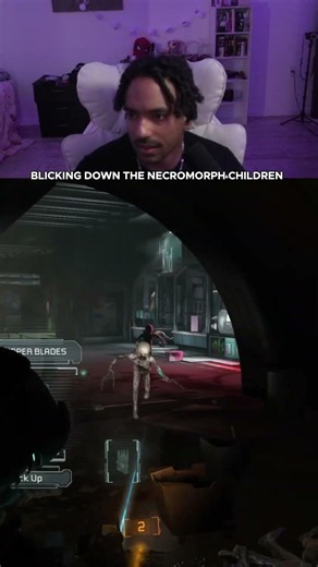 These space creatures are absolutely terrifying! #DeadSpace2 #HorrorGaming #ScaryMoments #shorts
