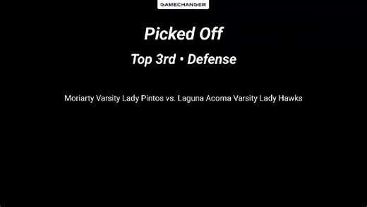 Peyton Rutz's Video "pick off at first"