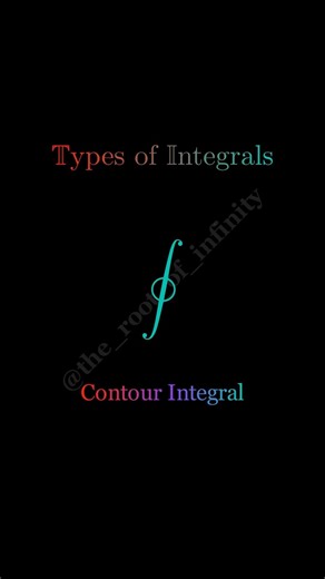 Types of Integral #maths #shorts #viral #education #3blue1brown #coding #study #jee #exam #notation