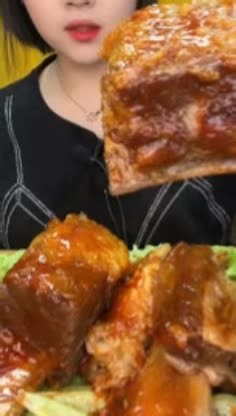 Delicious Big Bite Eating Experience