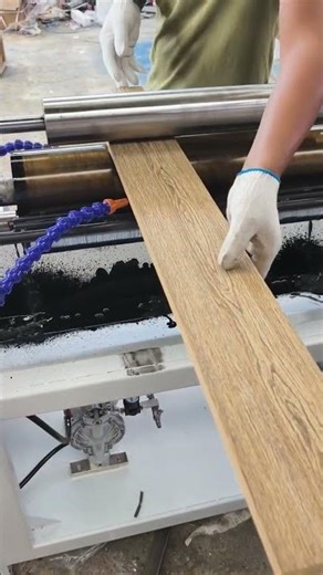 Wood texture printing machine for MDF board