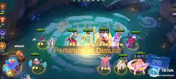 Pake Comander Auto Panen Bin 3 di Magic Chess