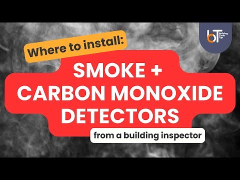 WHERE TO INSTALL SMOKE AND CARBON MONOXIDE DETECTORS | DIY
